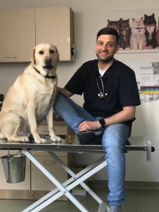 Horia si Muffy la MuffyVet Cabinet Veterinar Cluj Napoca